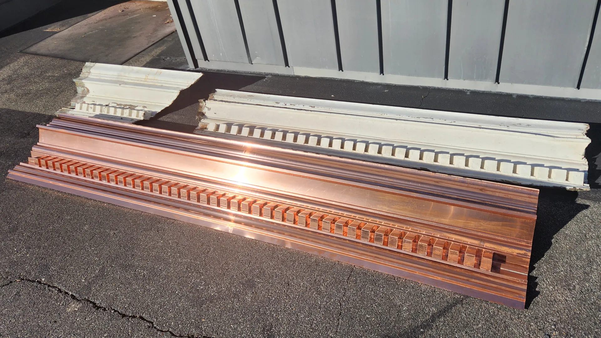 Copper Cornice