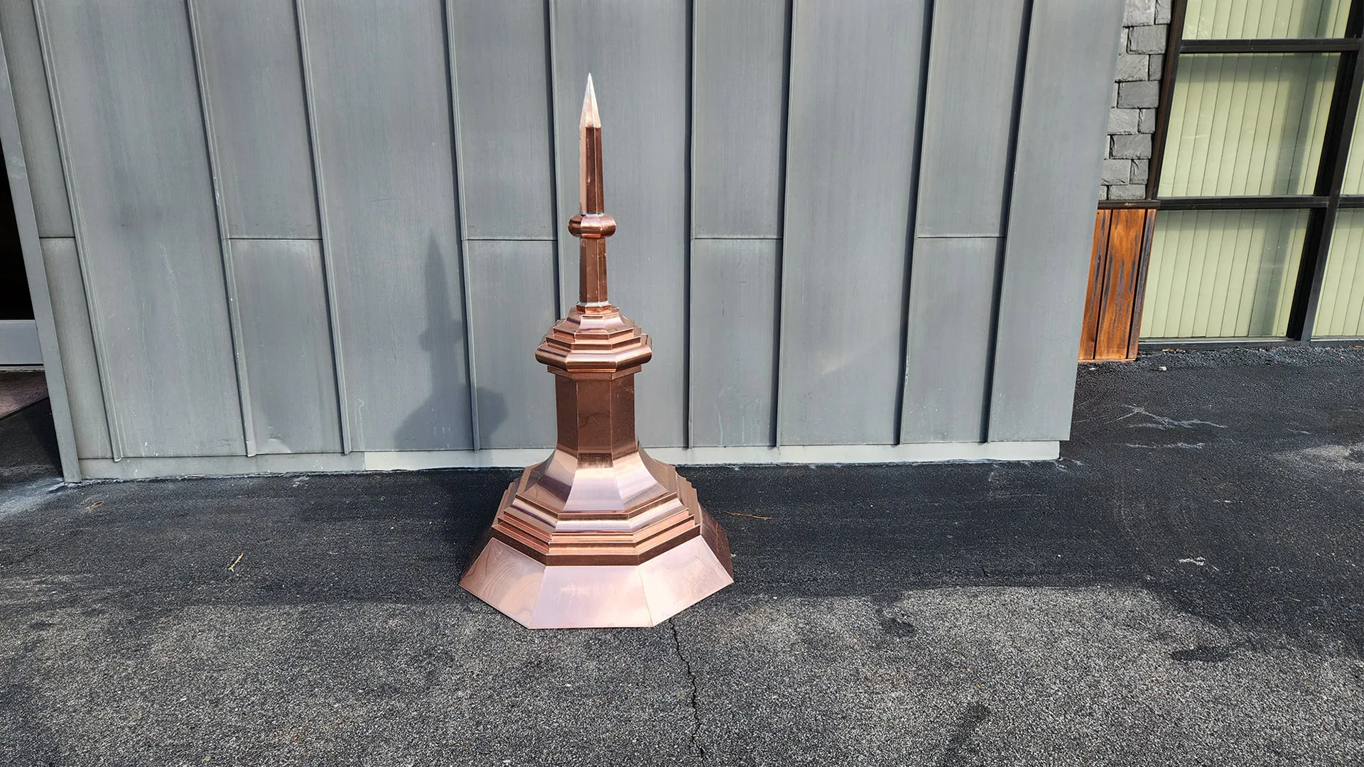 Copper Finial