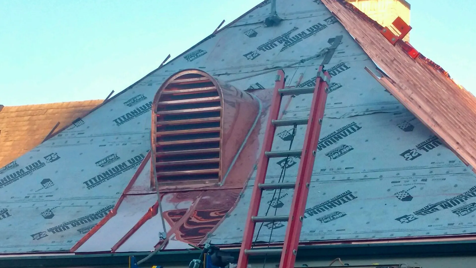 Barrel Roof Dormer Installation