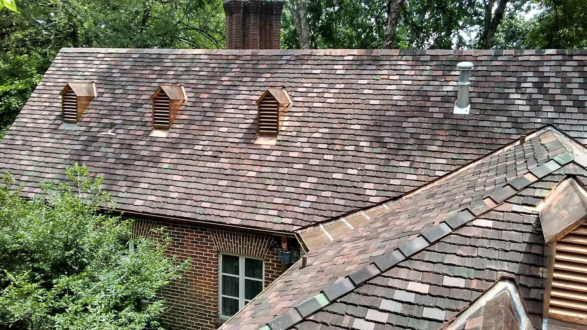 Gable Roof Dormers on Tile Roof