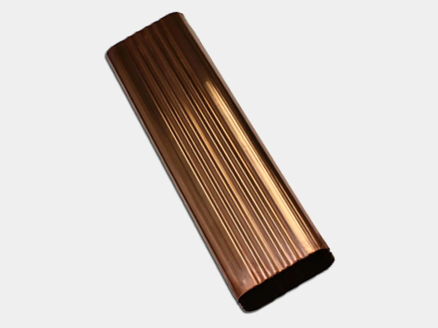 Corrugated Square Copper Downspout