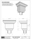 The Centurion Conductor Head | Leader Head - Copper, Aluminum, Steel