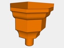 The Excalibur Inside Corner Conductor Head / Leader Head