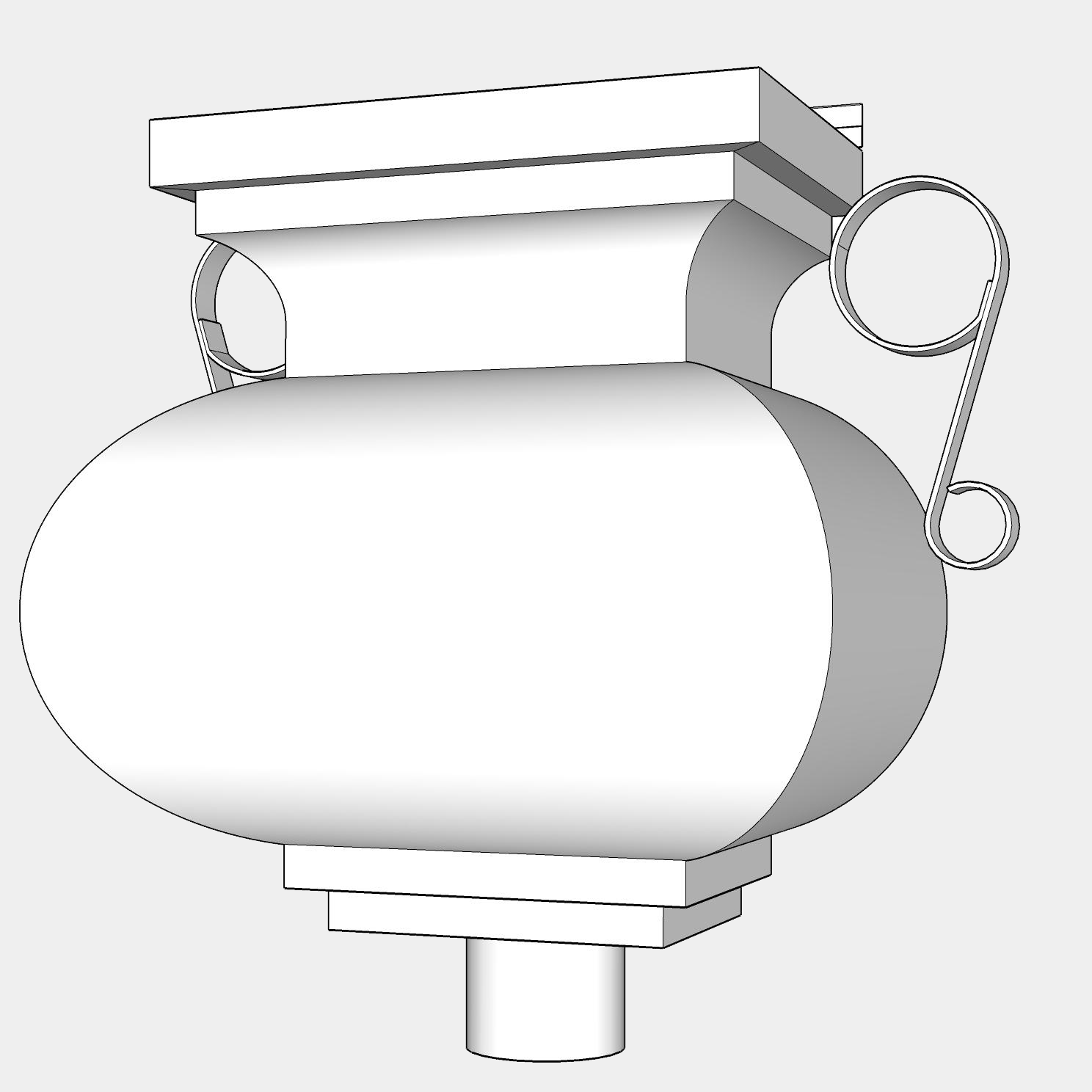 The Buddha Conductor Head | Leader Head - Copper and Zinc