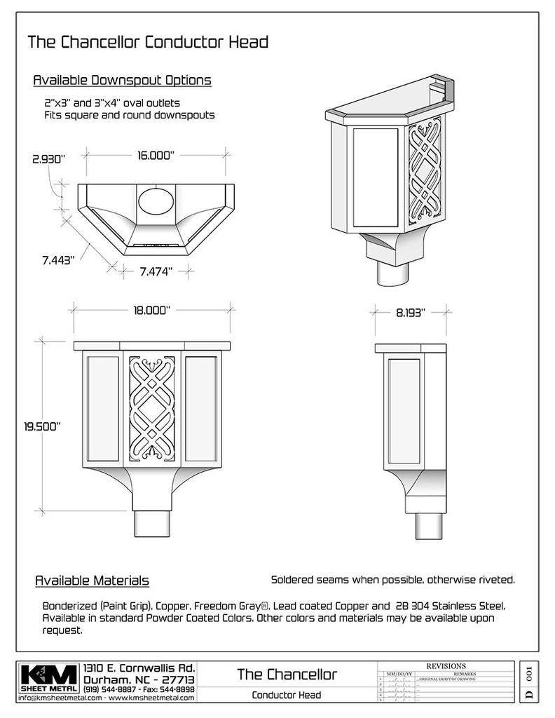 The Chancellor Conductor Head | Leader Head