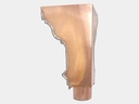 The Philadelphia Ornamental Inside Corner Conductor Head