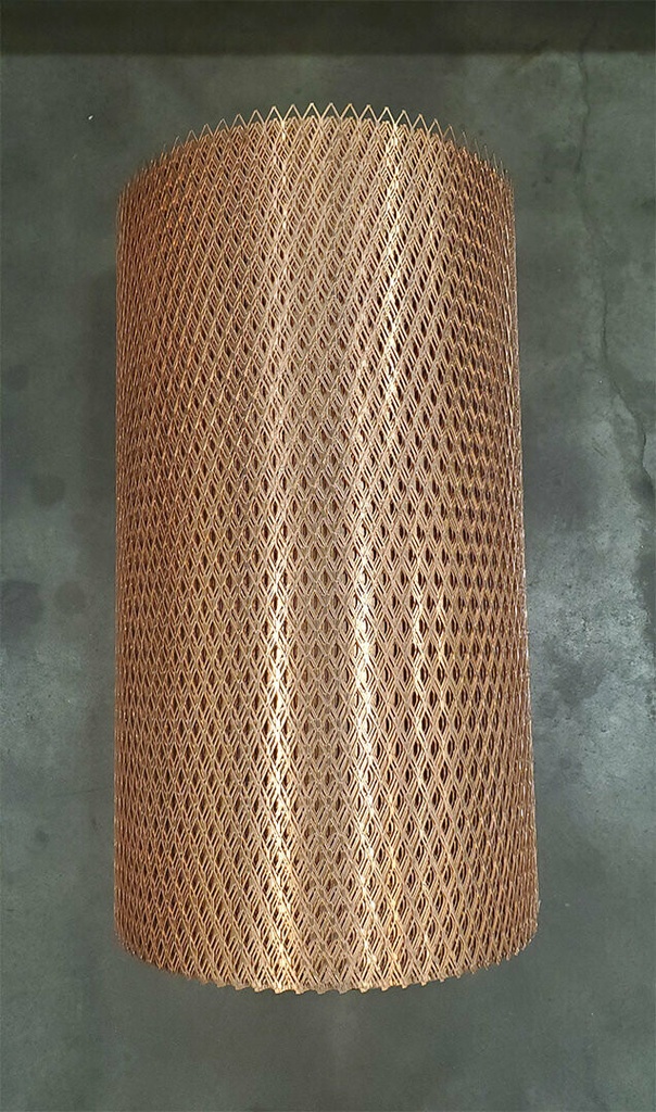 Expanded Copper Metal Screen Sheets and Coil