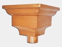 The Federal Outside Corner Conductor Head / Leader Head
