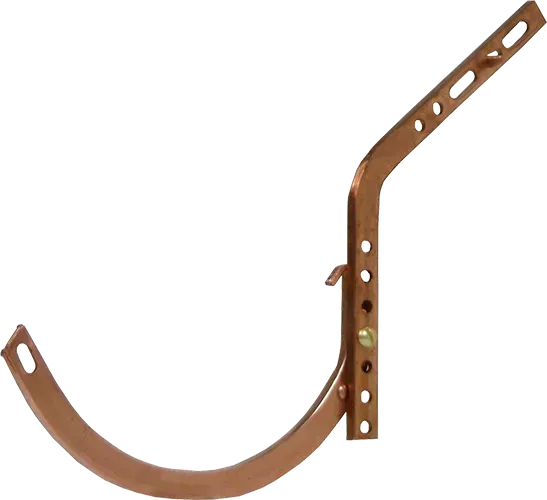 #11 Shank for Copper Gutter Hanger on Exposed Rafter