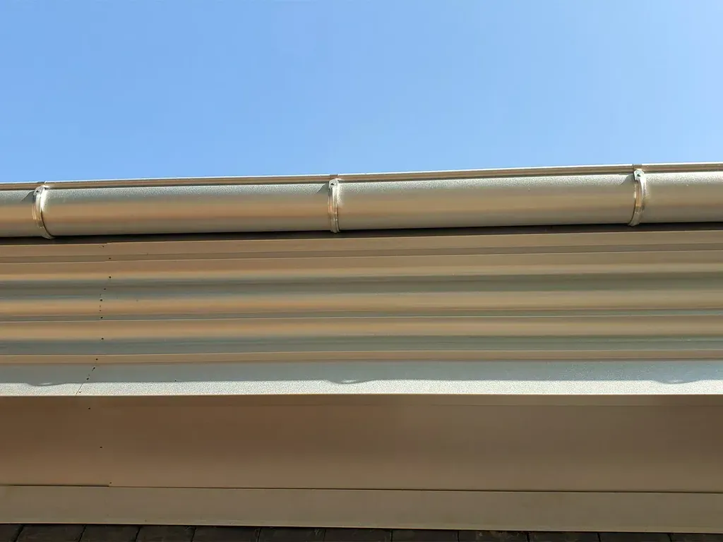 #15 Fascia Mount Half Round Gutter Lead Coated Copper Bar Hanger