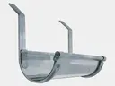 #16 Roof Mount Half Round Gutter Aluminum Bar Hanger
