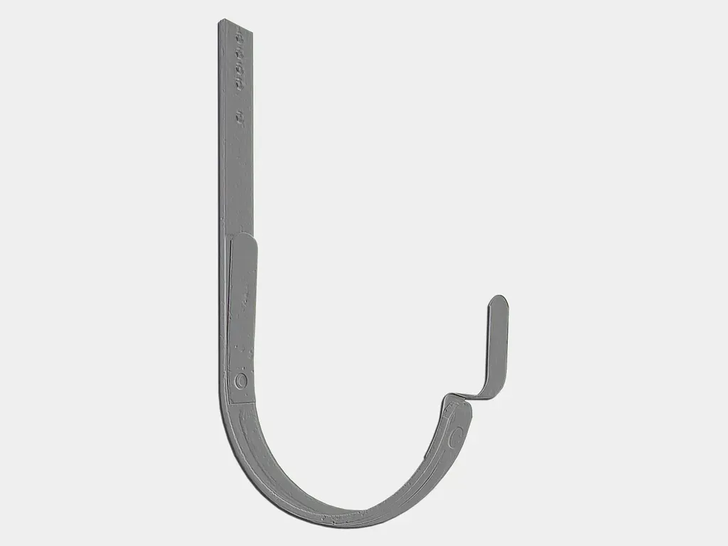 #16 Roof Mount Half Round Gutter Lead Coated Copper Bar Hanger