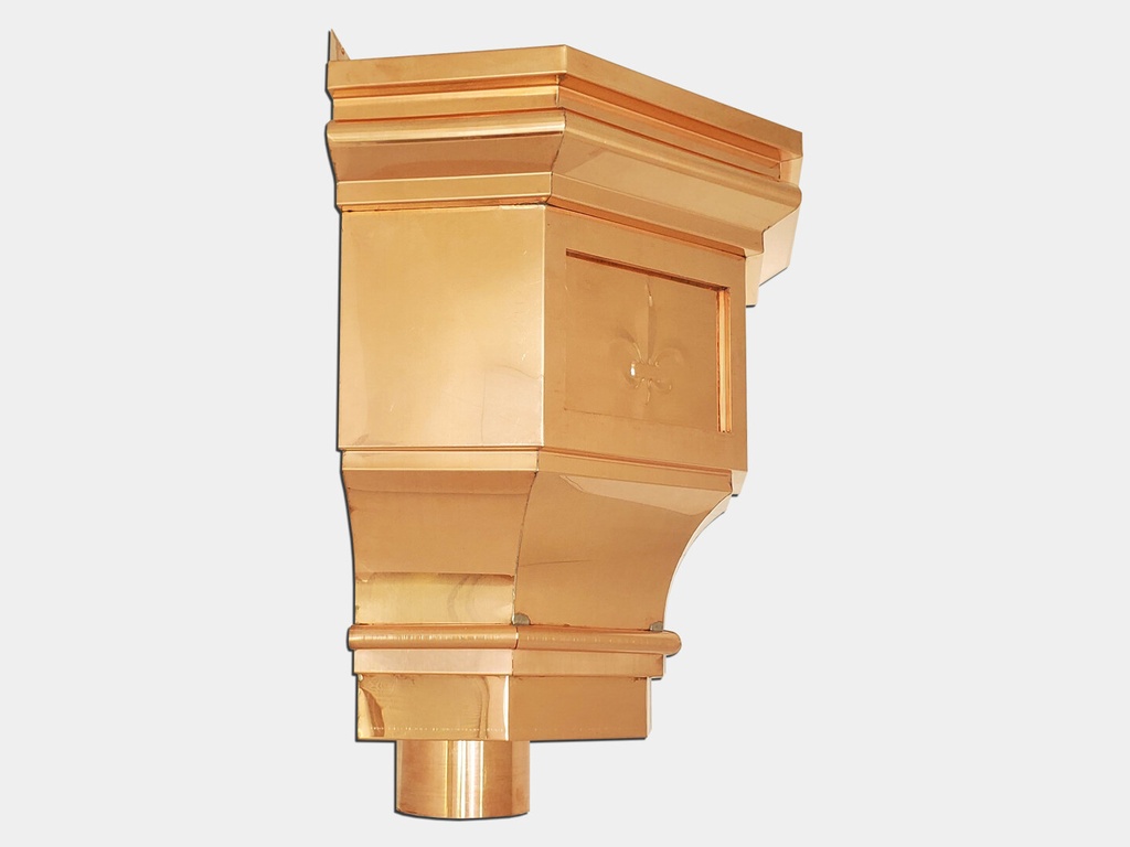 The Churchill Inside Corner Conductor Head | Leader Head | Copper Zinc