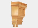 The Churchill Inside Corner Conductor Head | Leader Head | Copper Zinc