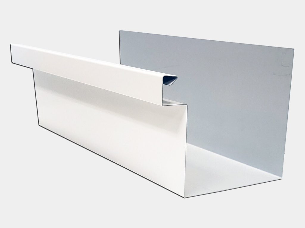 0.027" Aluminum Commercial Box Gutter