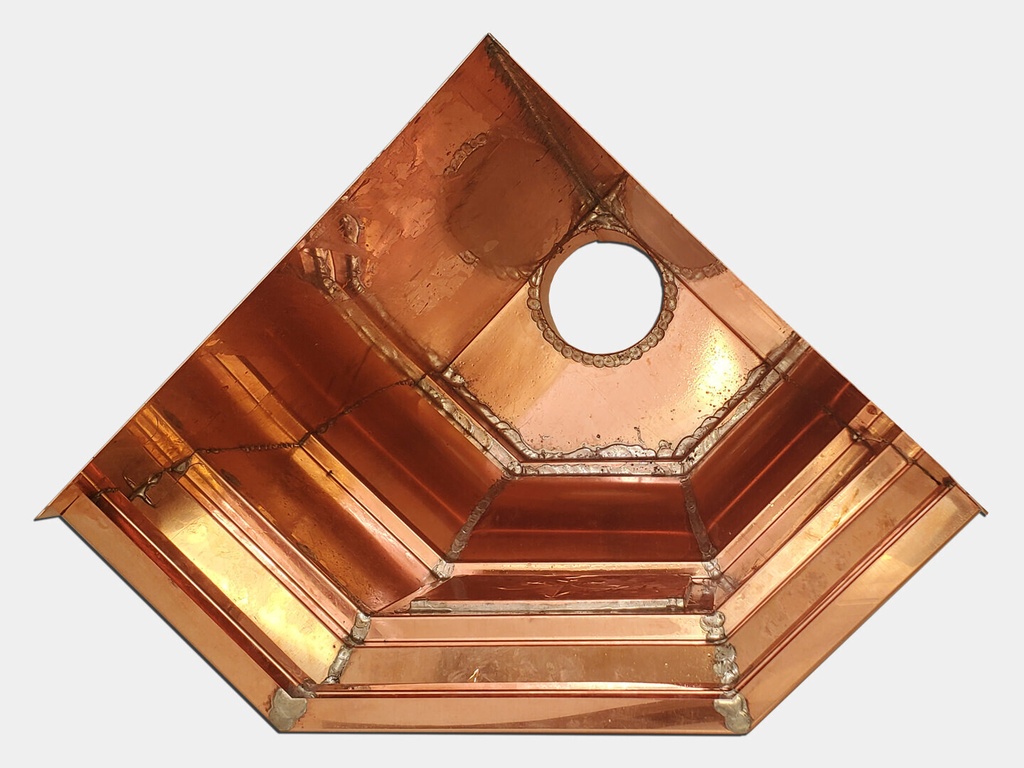 The Churchill Inside Corner Conductor Head | Leader Head | Copper Zinc