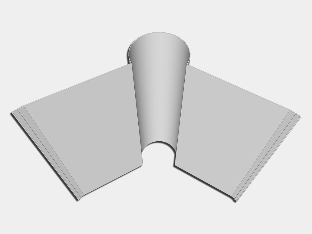 0.032" Kynar Aluminum Ridge Roll Roof Flashing