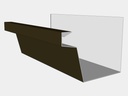 24 Gauge Kynar Steel Industrial Box Gutter