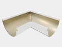 Aluminum 0.027" Half Round Gutter Inside Miter