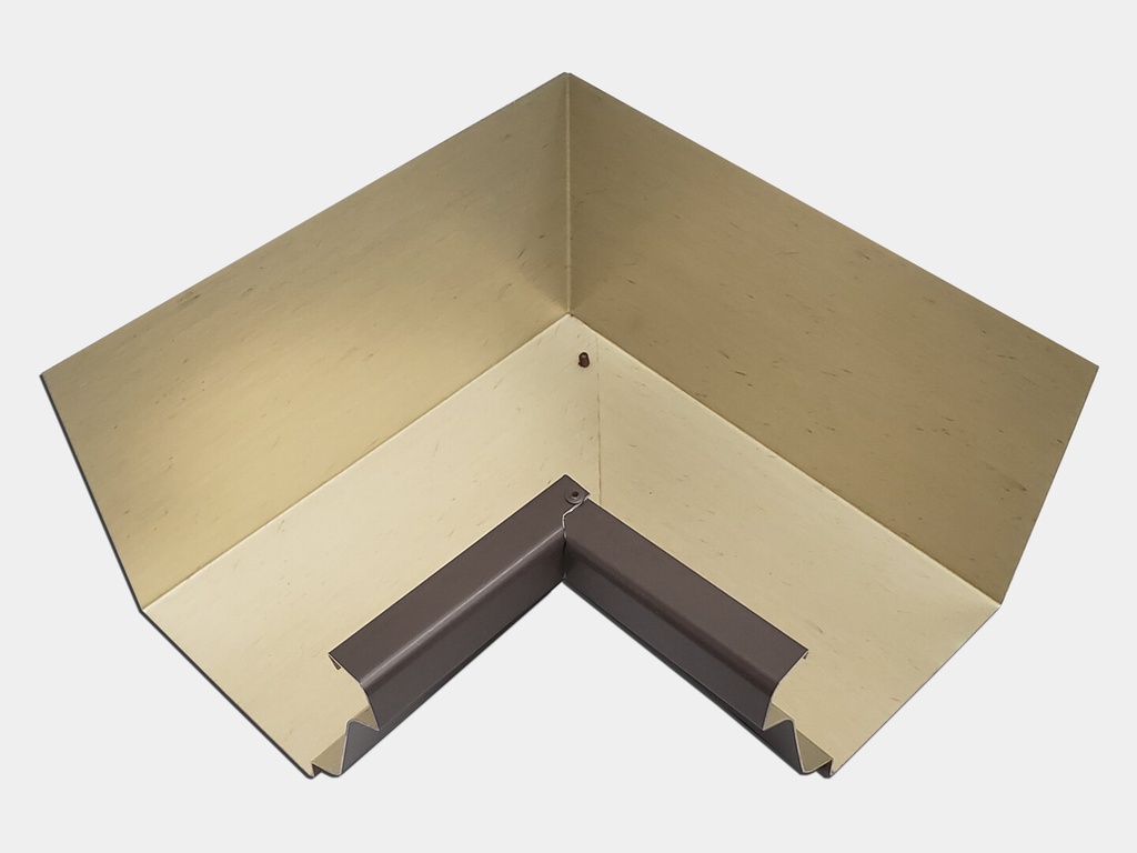 Aluminum 0.027" K-Style Gutter Inside Miter