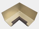 Aluminum 0.027" K-Style Gutter Inside Miter