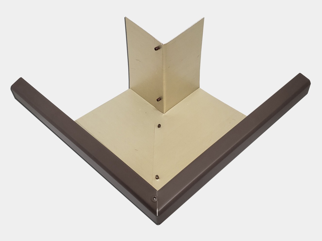 Aluminum 0.027" K-Style Gutter Outside Miter