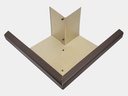 Aluminum 0.027" K-Style Gutter Outside Miter