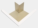 Aluminum 0.027" K-Style Gutter Outside Miter