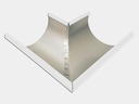 Aluminum 0.032" Kynar Half Round Gutter Outside Miter