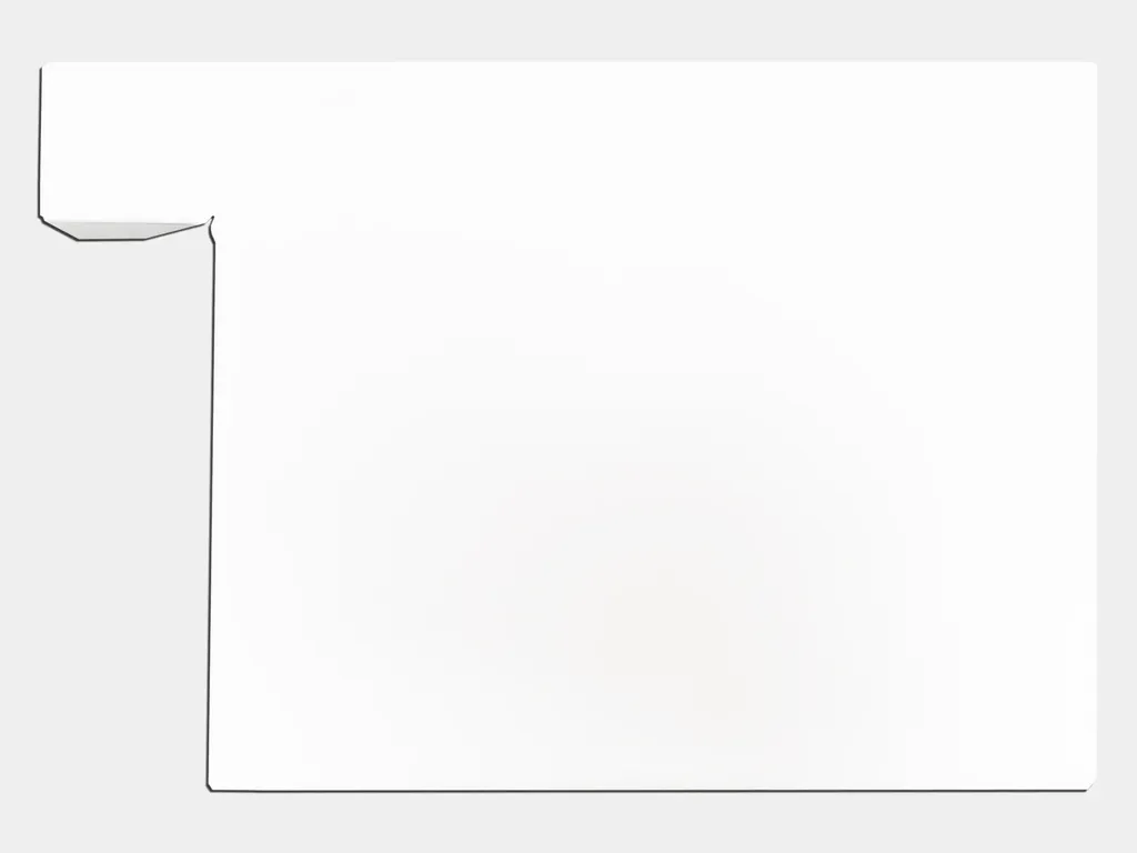 Commercial Box Gutter 0.027" Aluminum Left / Right End Cap