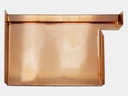 Commercial Box Gutter Copper Left / Right End Cap