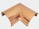 Copper Half Round Gutter Inside Miter