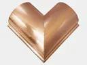 Copper Half Round Gutter Outside Miter
