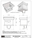 The Industrial Conductor Head | Leader Head - Copper, Aluminum, Steel