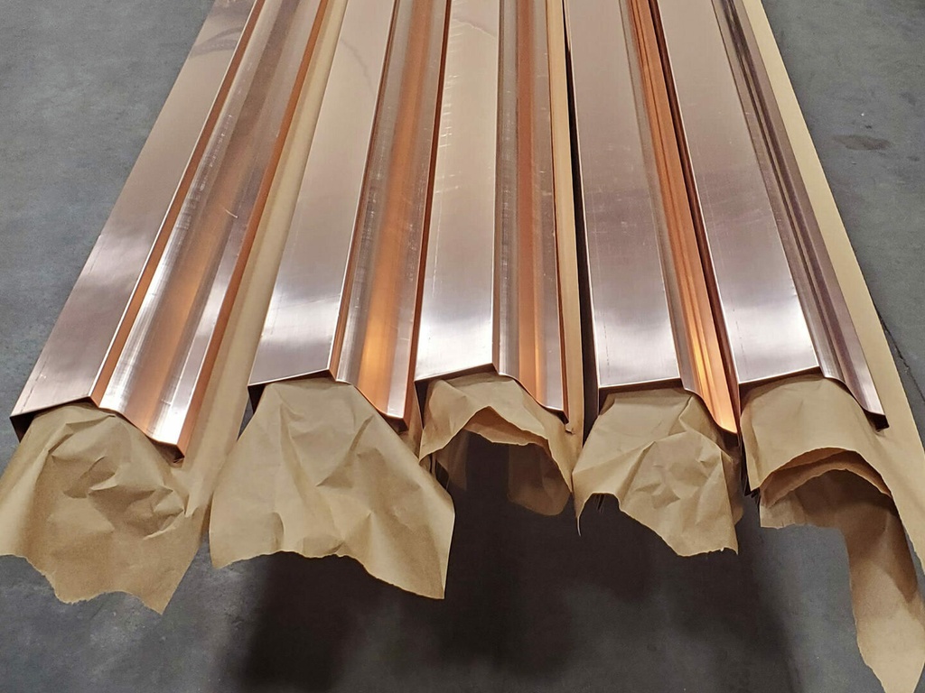 Copper K-Style Gutter / Ogee Gutter