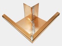 Copper K-Style Gutter Outside Miter