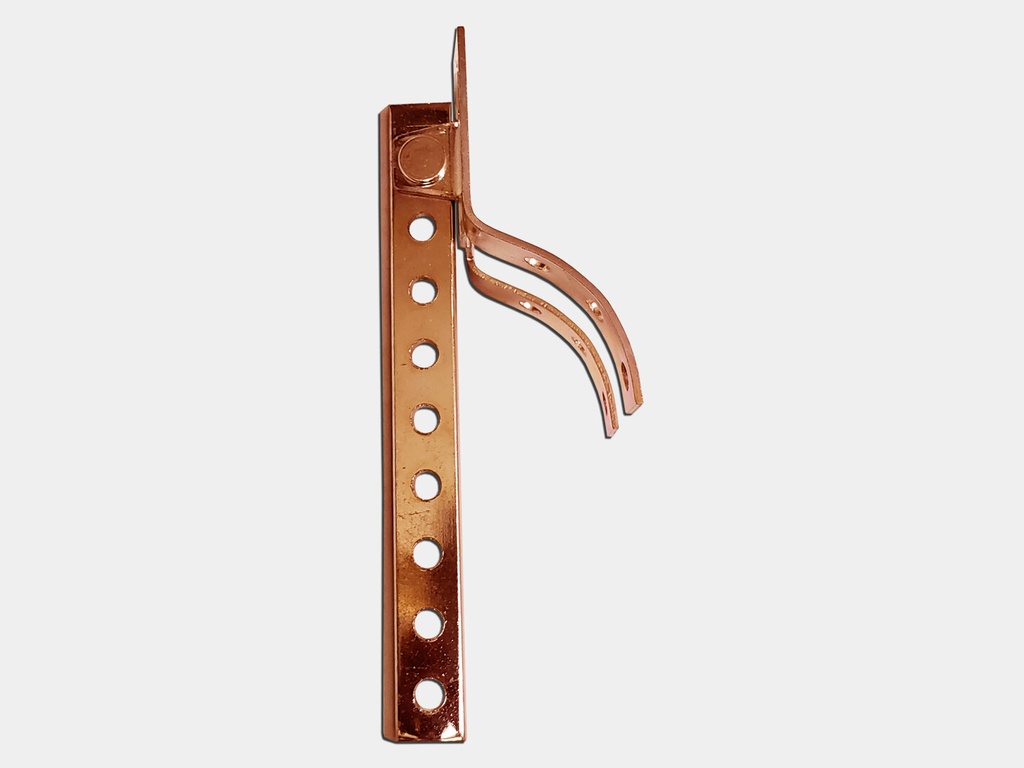 Crown Molding Copper Shank #6 for Half Round Gutter Hanger