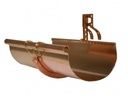 Crown Molding Copper Shank #6 for Half Round Gutter Hanger