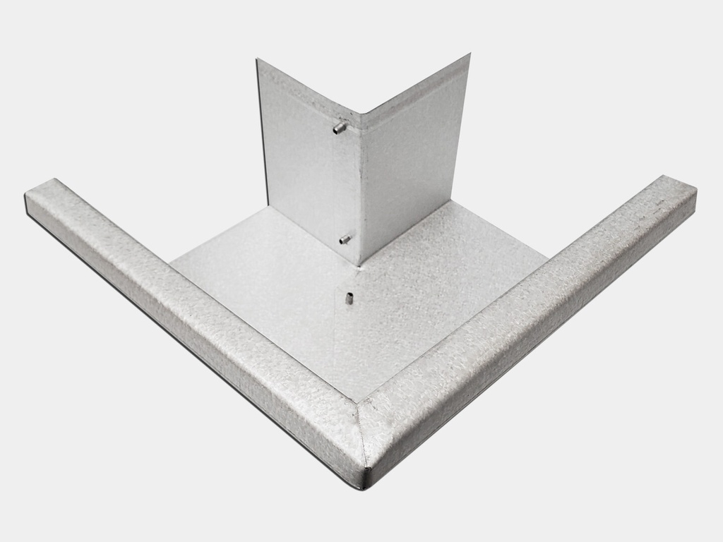 Galvalume Plus K-Style Gutter Outside Miter