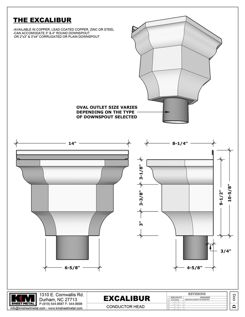 The Excalibur Conductor Head / Leader Head