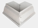 Galvalume Plus K-Style Gutter Outside Miter