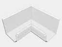 Galvalume Plus Residential Box Gutter Inside Miter