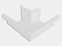 Galvalume Plus Residential Box Gutter Outside Miter