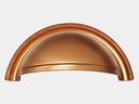 Half Round Copper Gutter Euro Spherical Quarter Ball End Cap