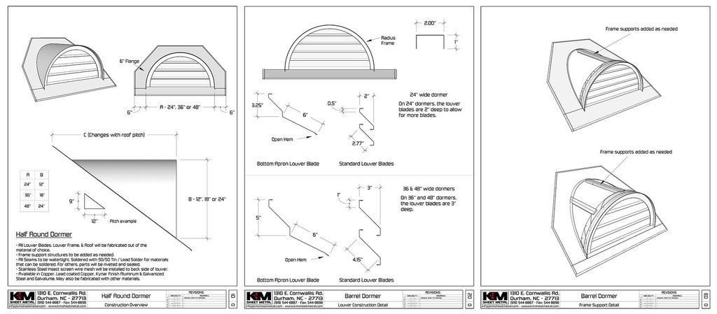 Half Round Dormer