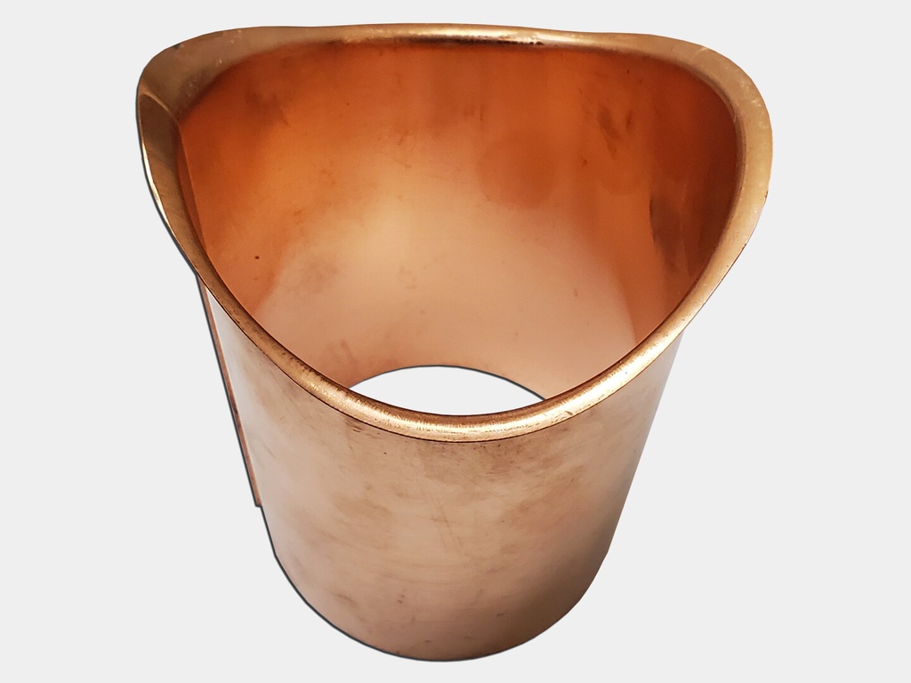 Half Round Gutter Copper B Style Gutter Outlet