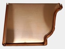 K-Style Copper Gutter Left / Right End Cap