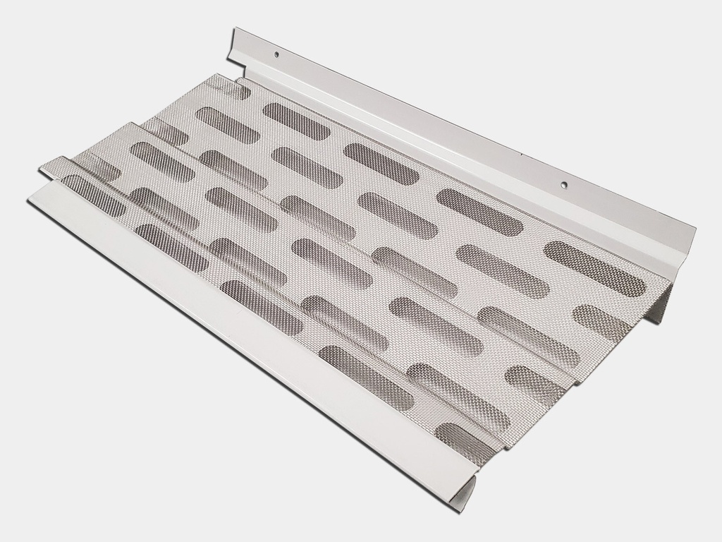 KM 0.027" Aluminum Gutter Screen