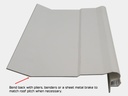 KM 0.027" Aluminum Solid Gutter Cover