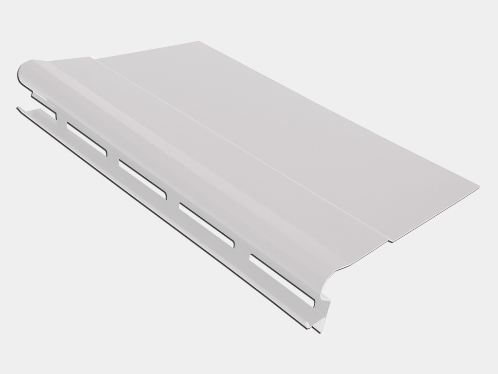 KM 0.027" Aluminum Solid Gutter Cover